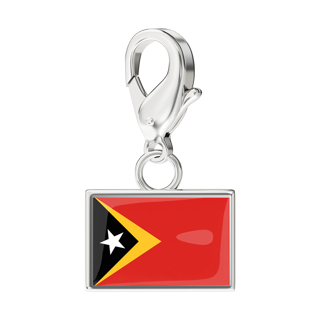 Flag & Map Charms Set
