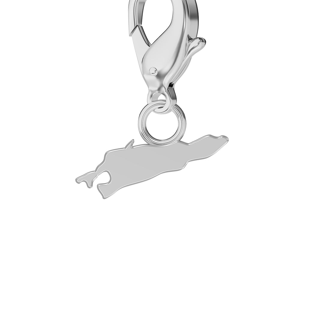 Flag & Map Charms Set