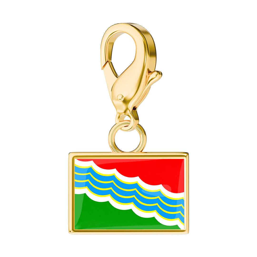 Flag & Map Charms Set (Pre-Order)