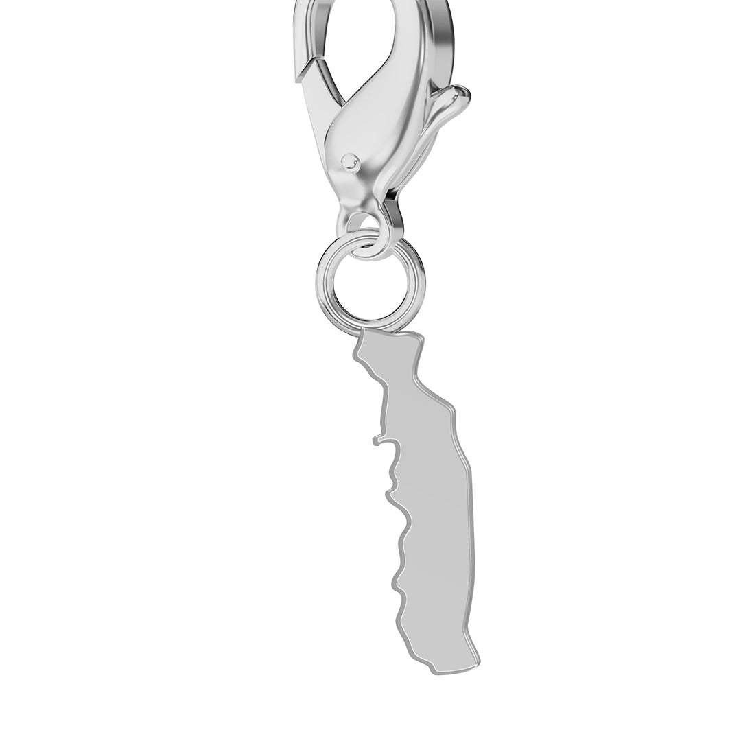 Flag & Map Charms Set