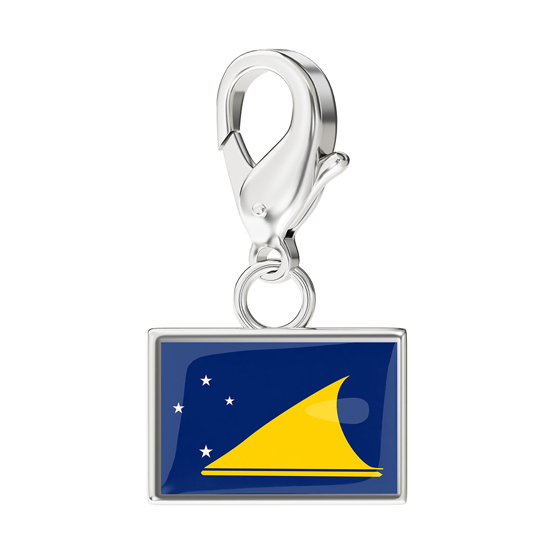 Flag & Map Charms Set