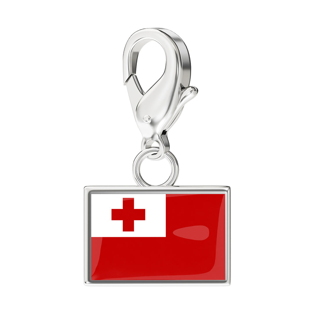 Flag & Map Charms Set