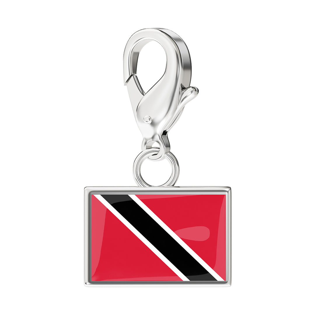 Flag & Map Charms Set