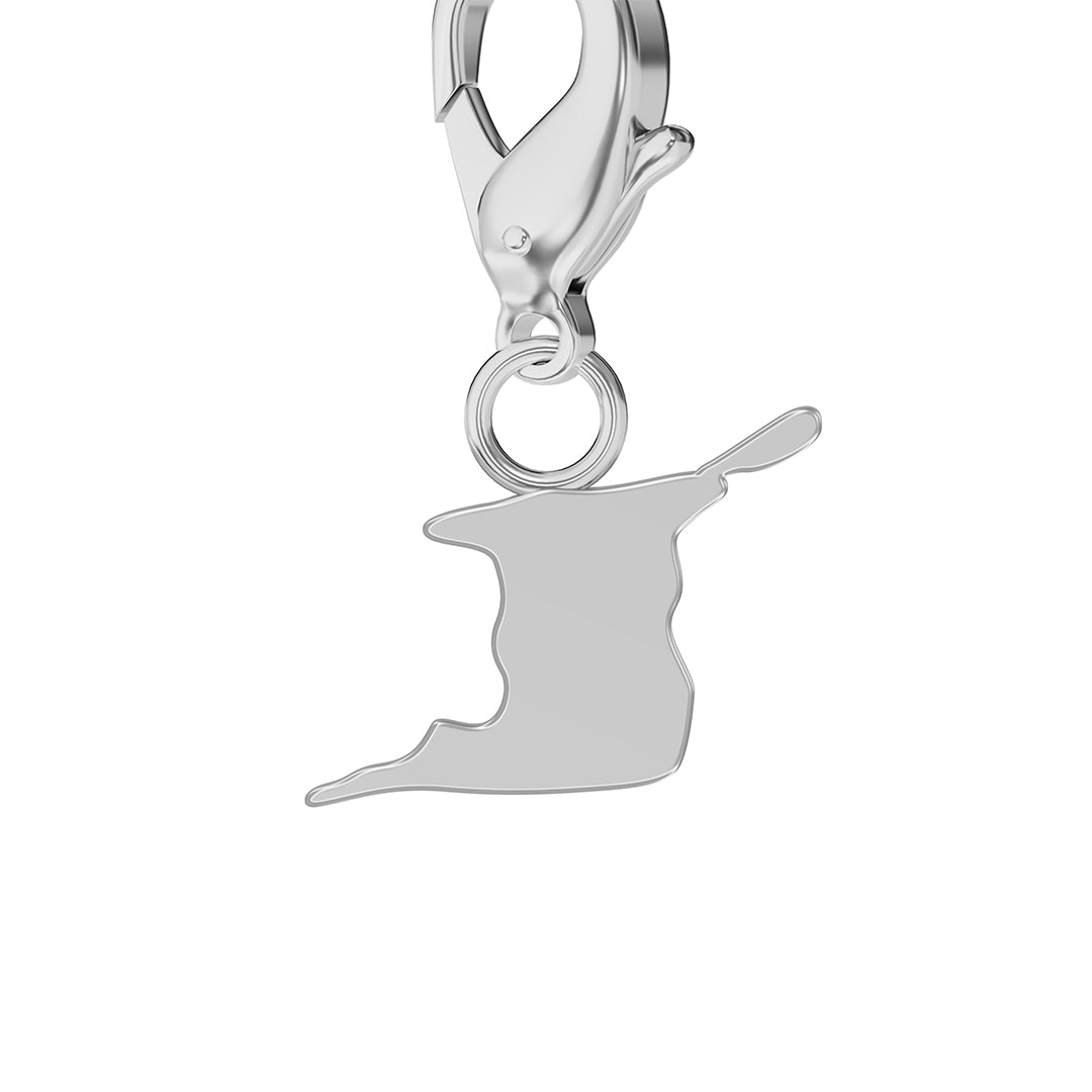 Flag & Map Charms Set