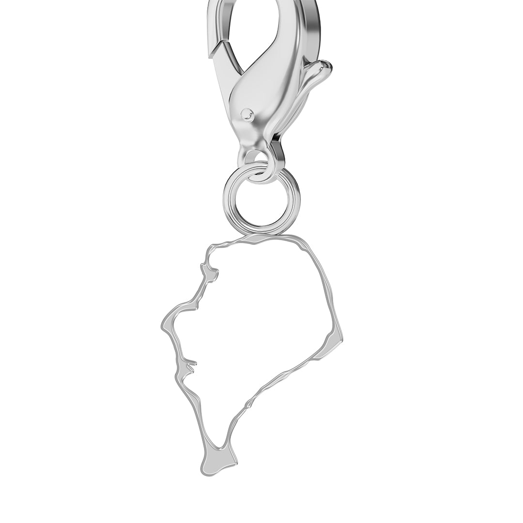 Flag & Map Charms Set