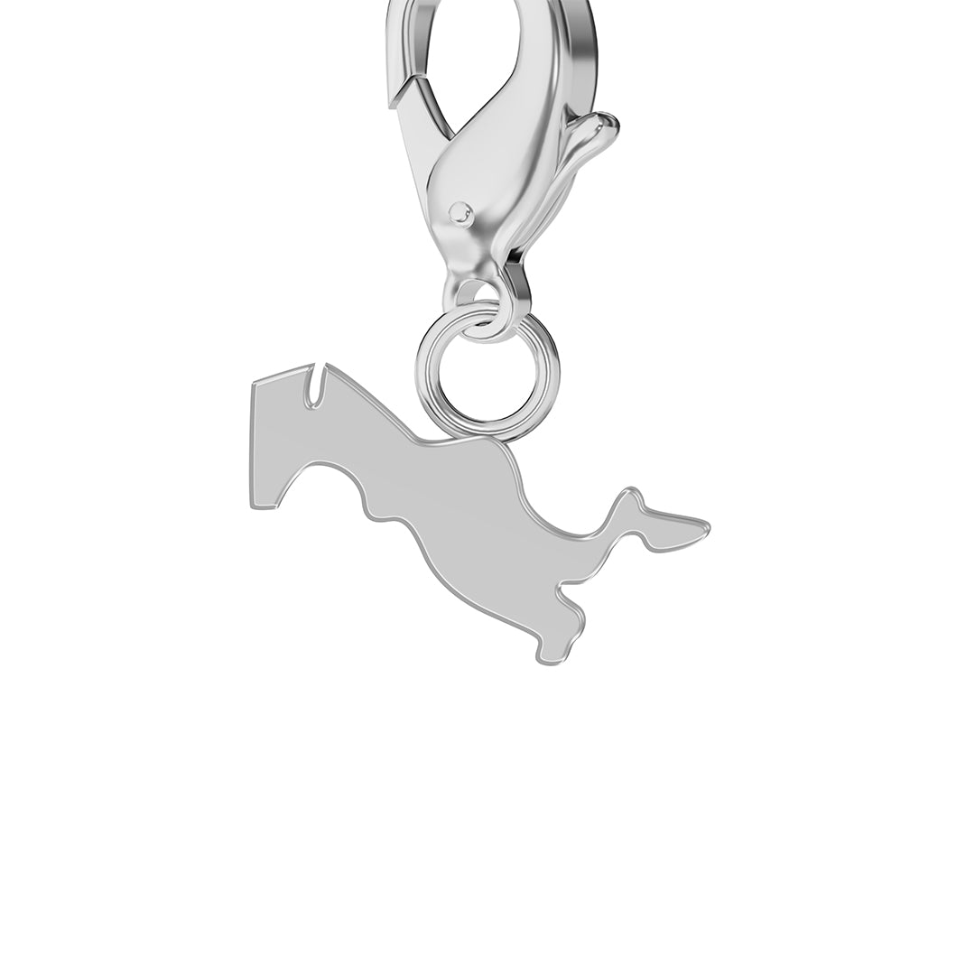 Flag & Map Charms Set