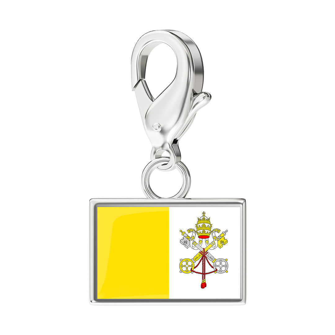 Flag & Map Charms Set