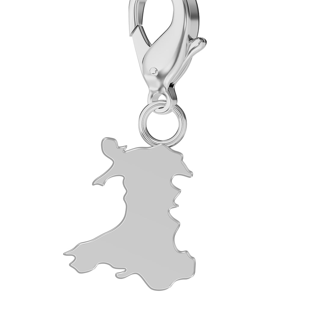 Flag & Map Charms Set