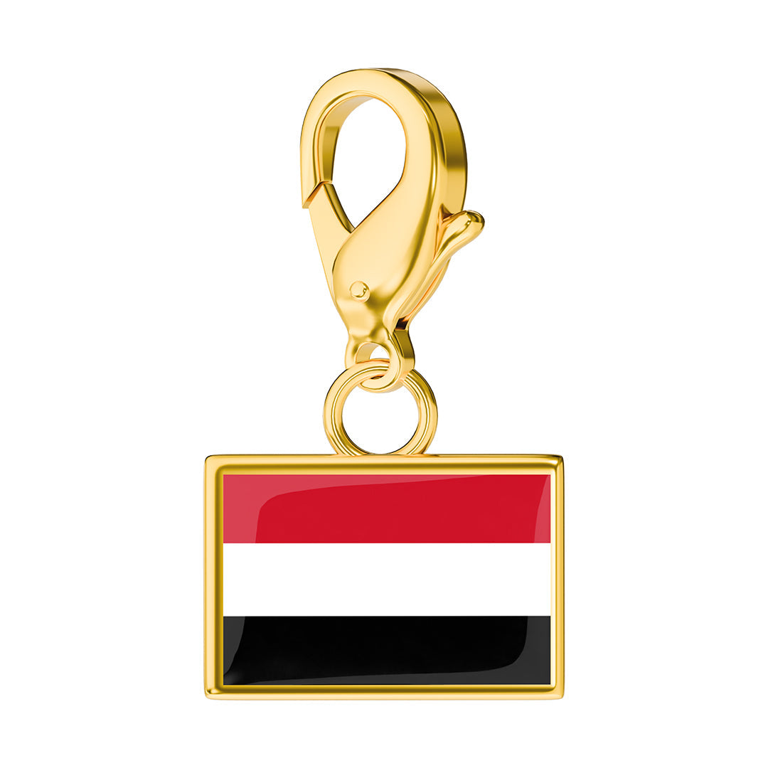 Flag & Map Charms Set