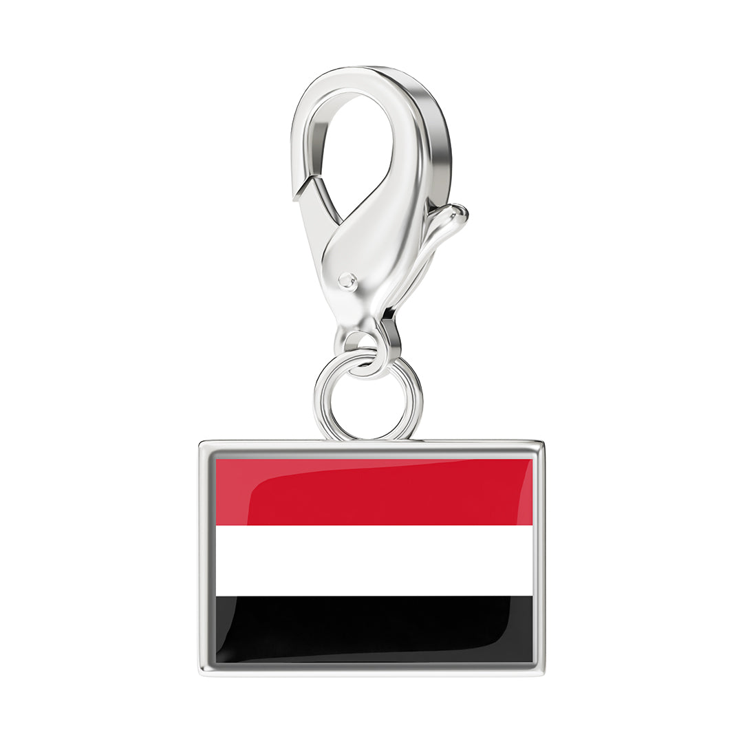 Flag & Map Charms Set