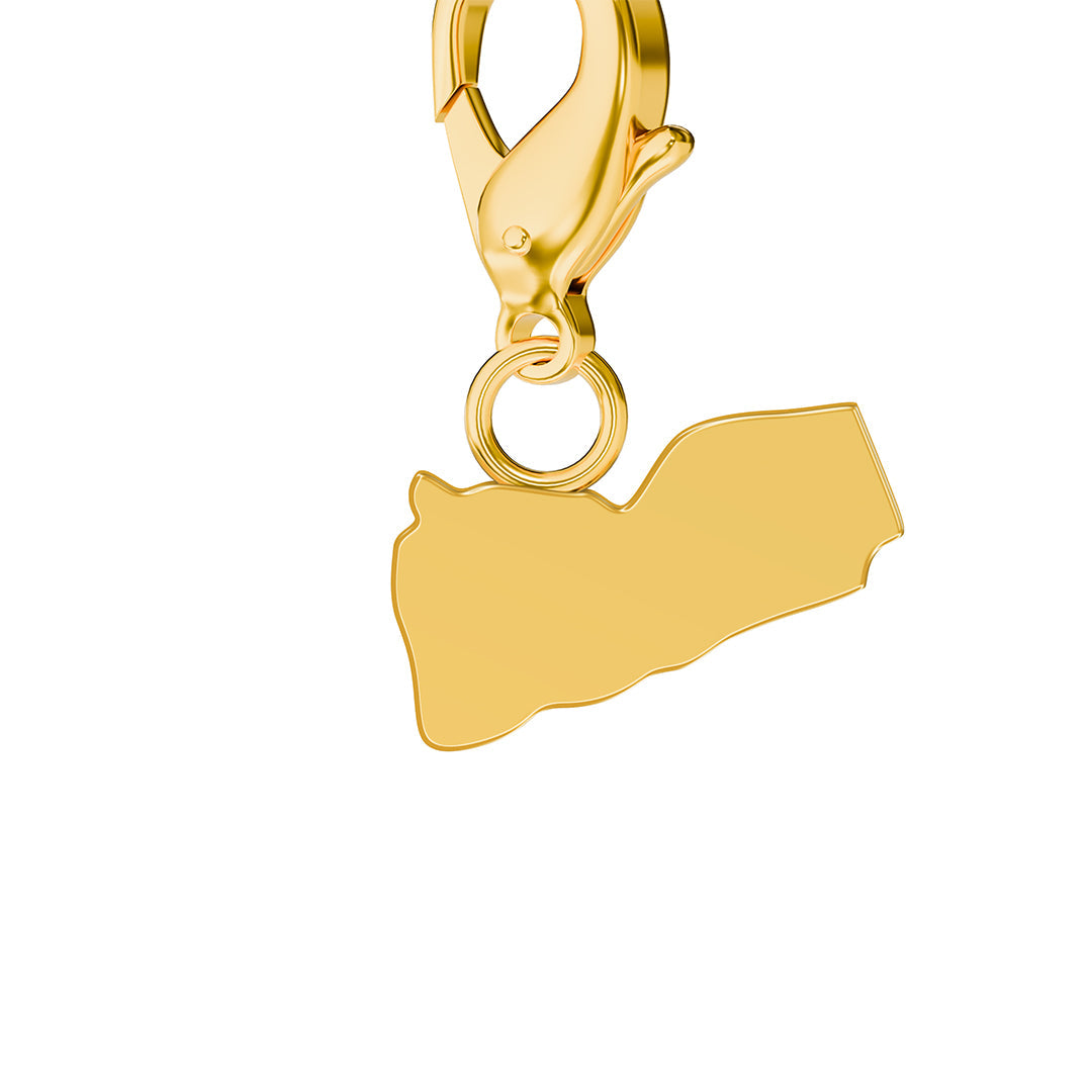 Flag & Map Charms Set