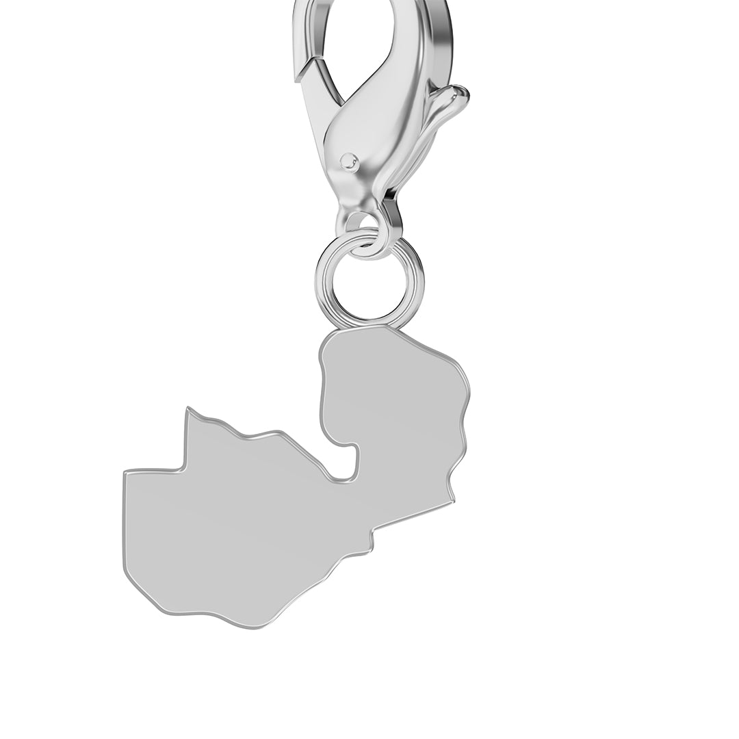 Flag & Map Charms Set