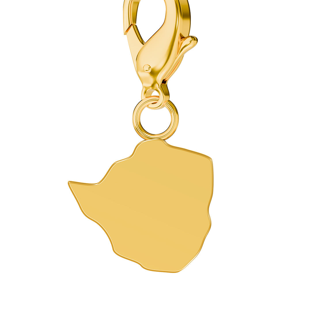 Flag & Map Charms Set